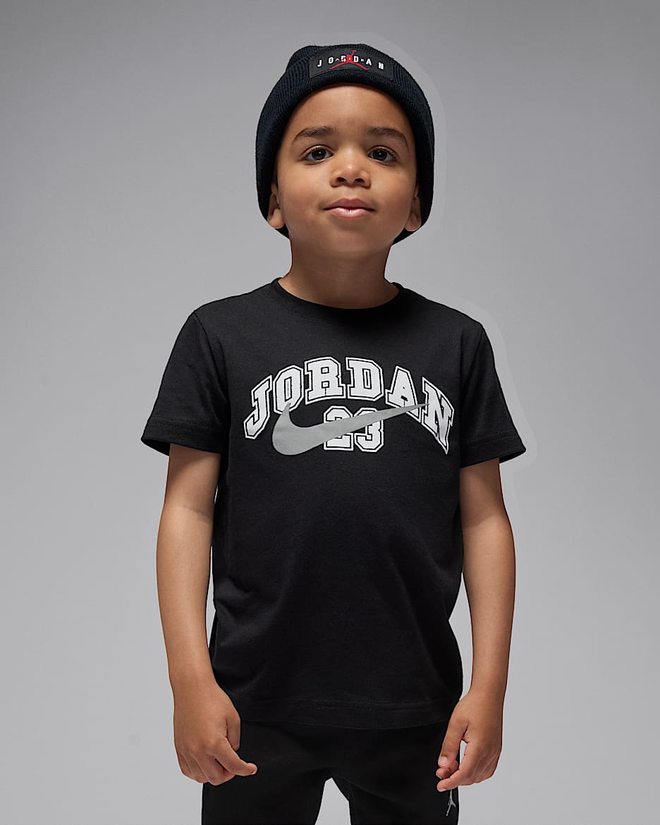 Jordan Little Kids' Flight MVP 23 T-Shirt - Black