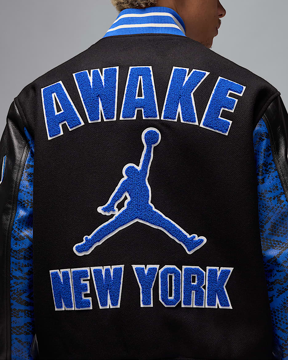 Varsity Jacket Jordan Dna Satin Jacket Jordan Dna Jacket Discount