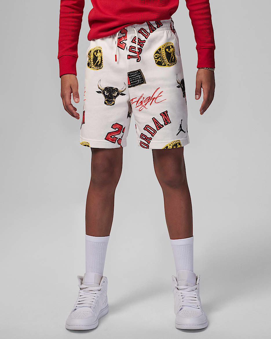 Jordan MJ Essentials Big Kids' Shorts - Sail