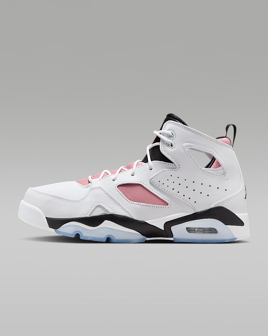 Tenis Jordan Flight Club '91 - Blanco/Rosa óxido/Negro