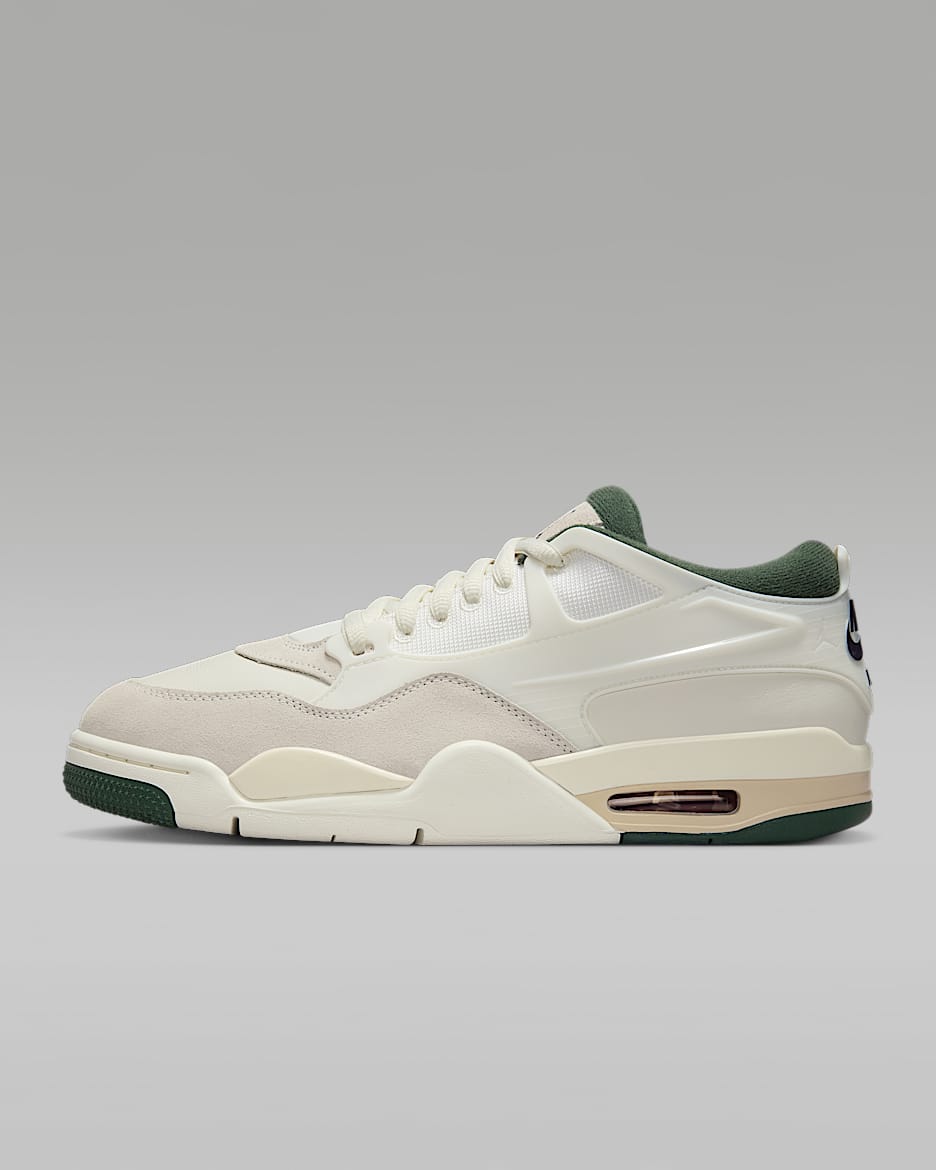 Air Jordan 4 RM Men's Shoes - Sail/Light Cream/Midnight Green/Dark Raisin