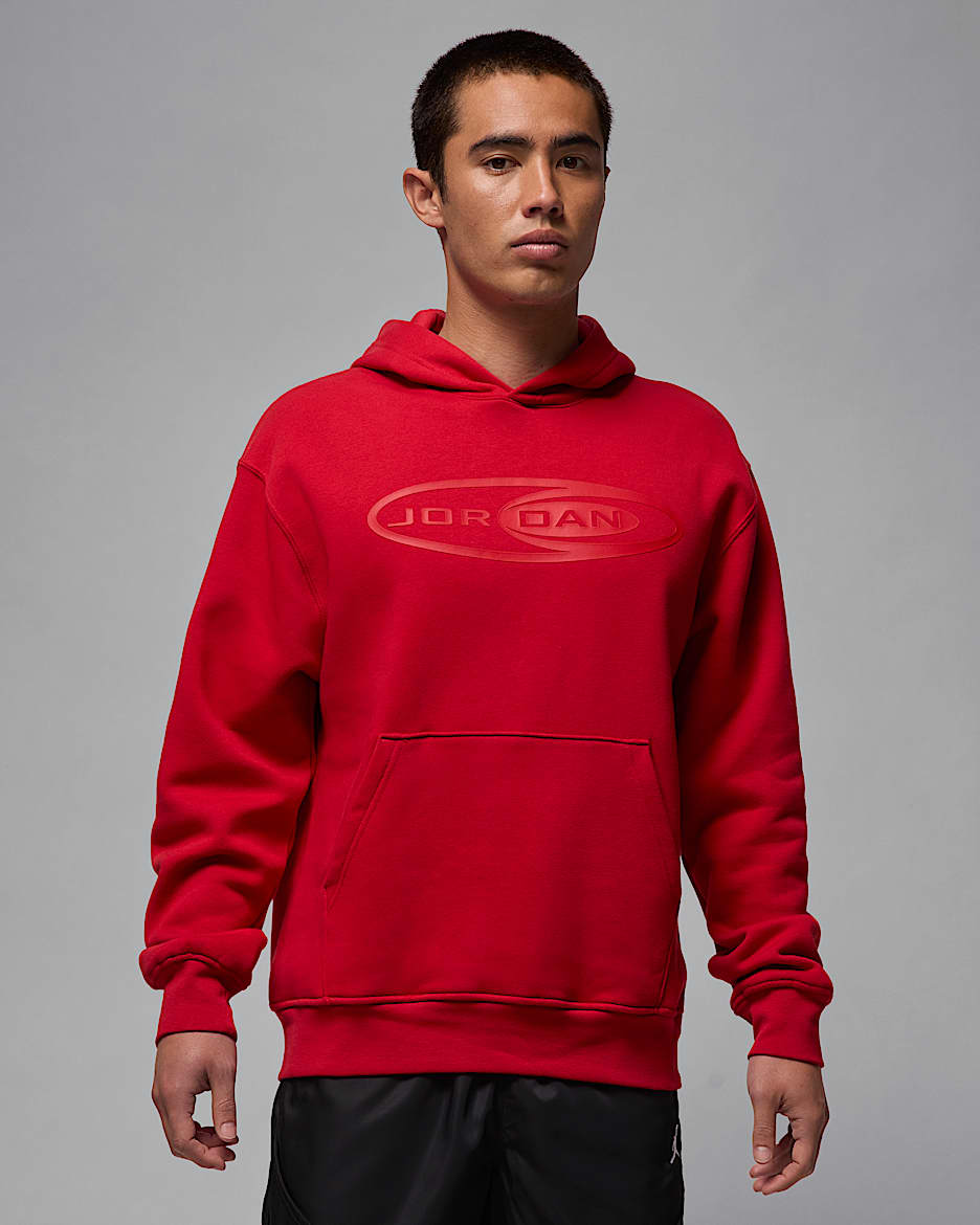 Sudadera con gorro sin cierre para hombre Jordan Essentials - Rojo universitario