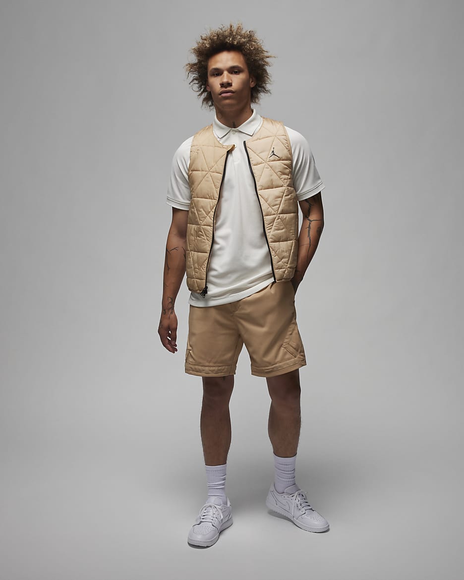 Jordan Sport-golfvest til mænd - Hemp/sort