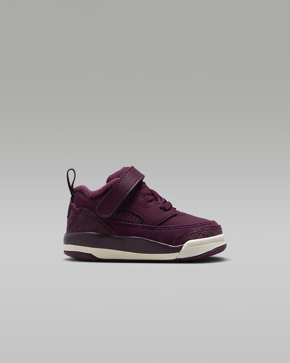 Jordan Spizike Low Baby/Toddler Shoes - Bordeaux/Sail/Hyper Royal