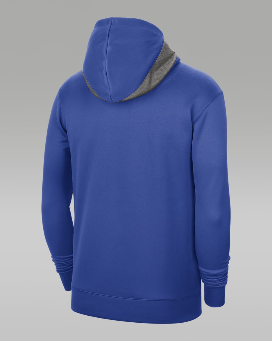 Jordan College Dri-FIT Spotlight (Florida) Men's Hoodie - Game Royal/Dark Grey Heather/Dark Steel Grey