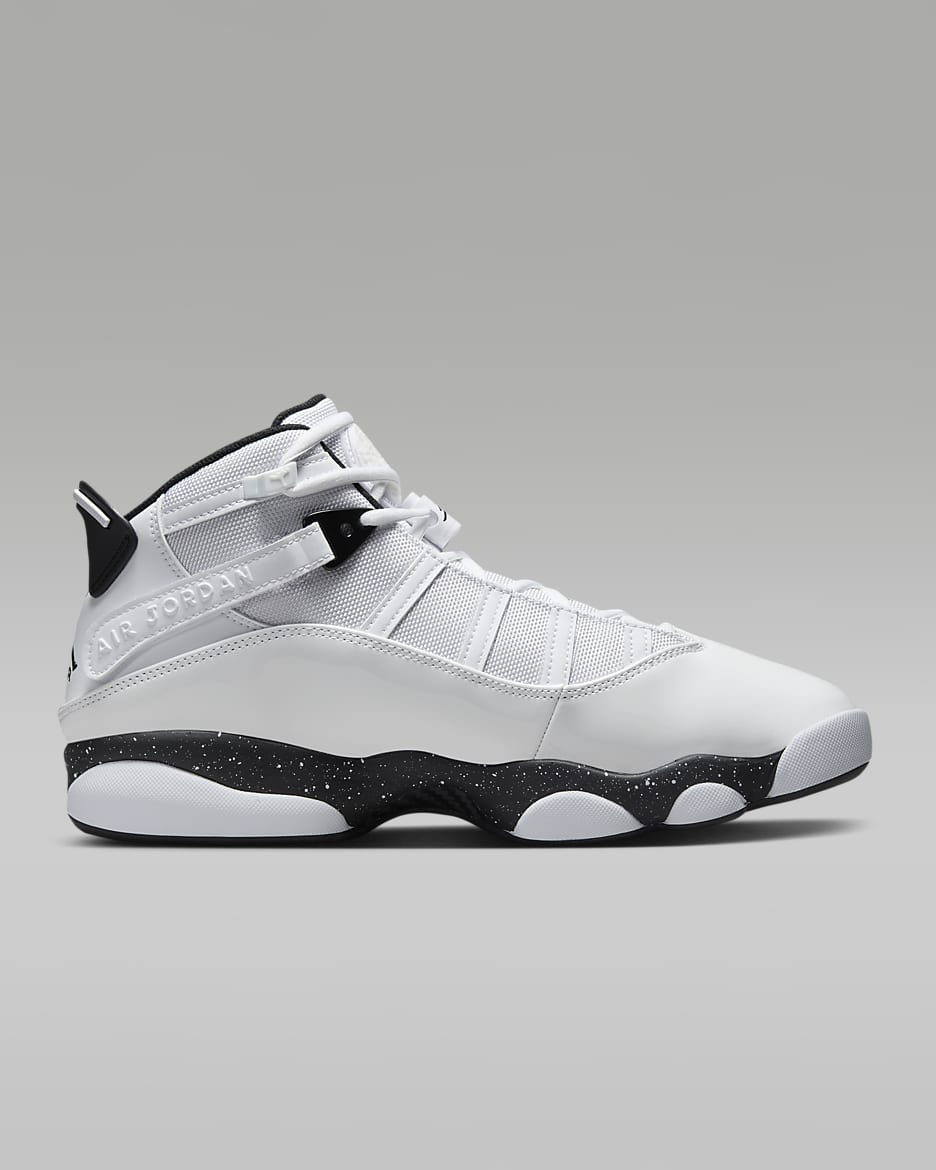 Tenis para hombre Jordan 6 Rings - Blanco/Blanco/Negro