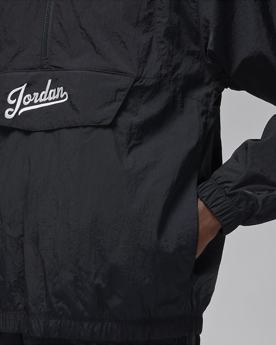 Veste Jordan Flight MVP pour homme - Noir/Pure Platinum/Pure Platinum