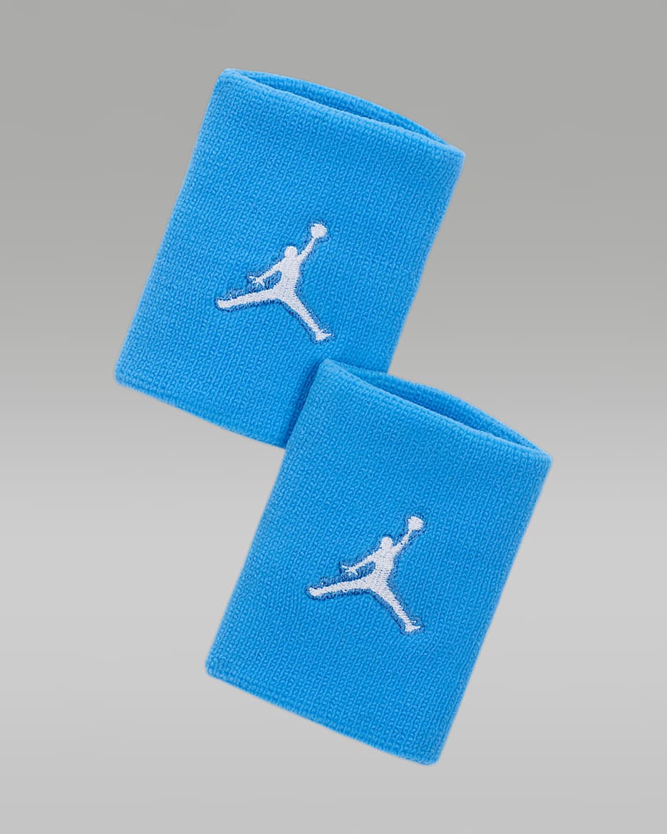 Muñequeras Jordan Jumpman - Azul leyenda/Blanco