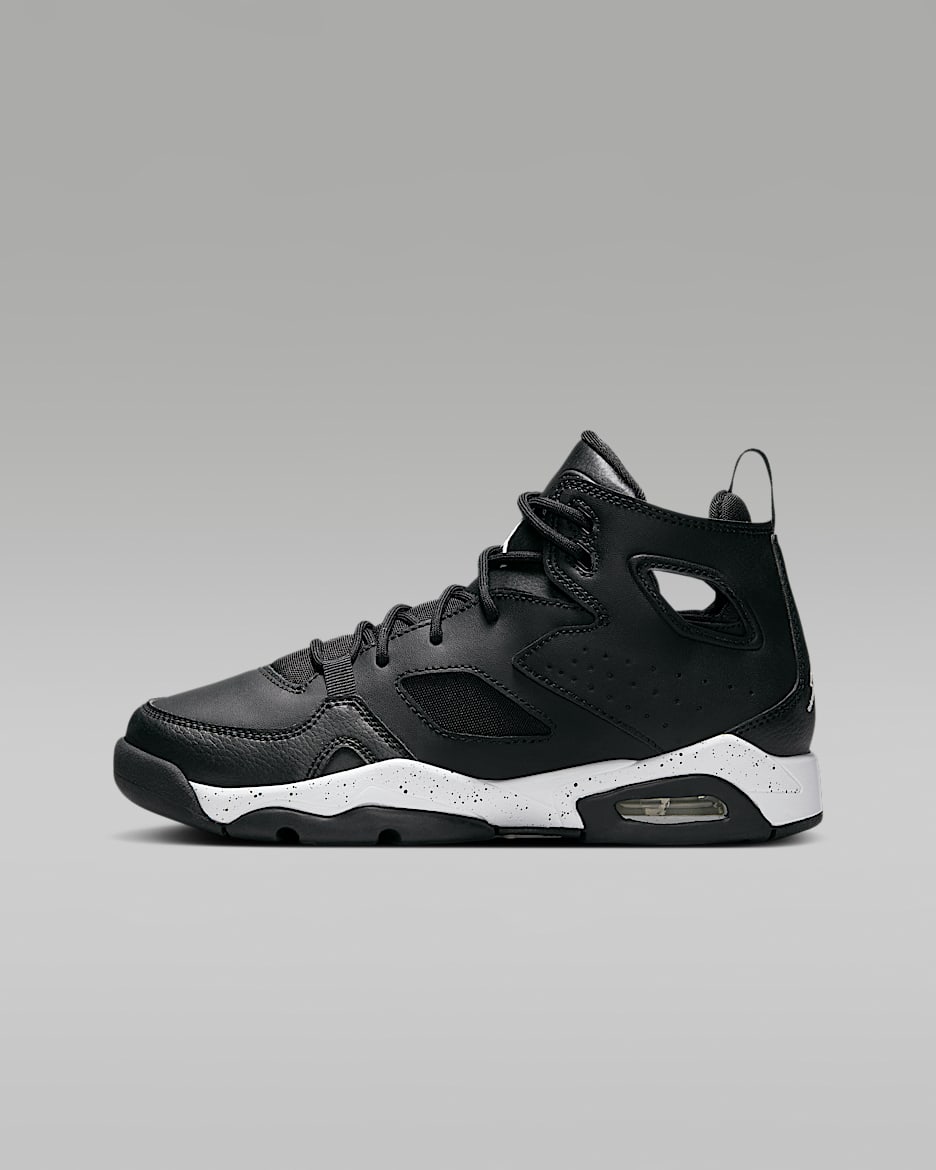 Jordan Flight Club '91 Older Kids' Shoe - Black/White