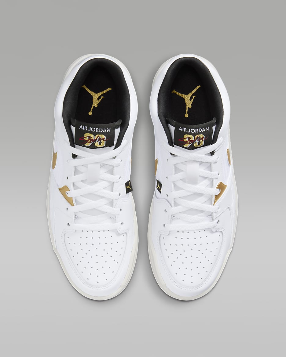 Jordan Stadium 90 Men's Shoes - White/Black/Sail/Metallic Gold