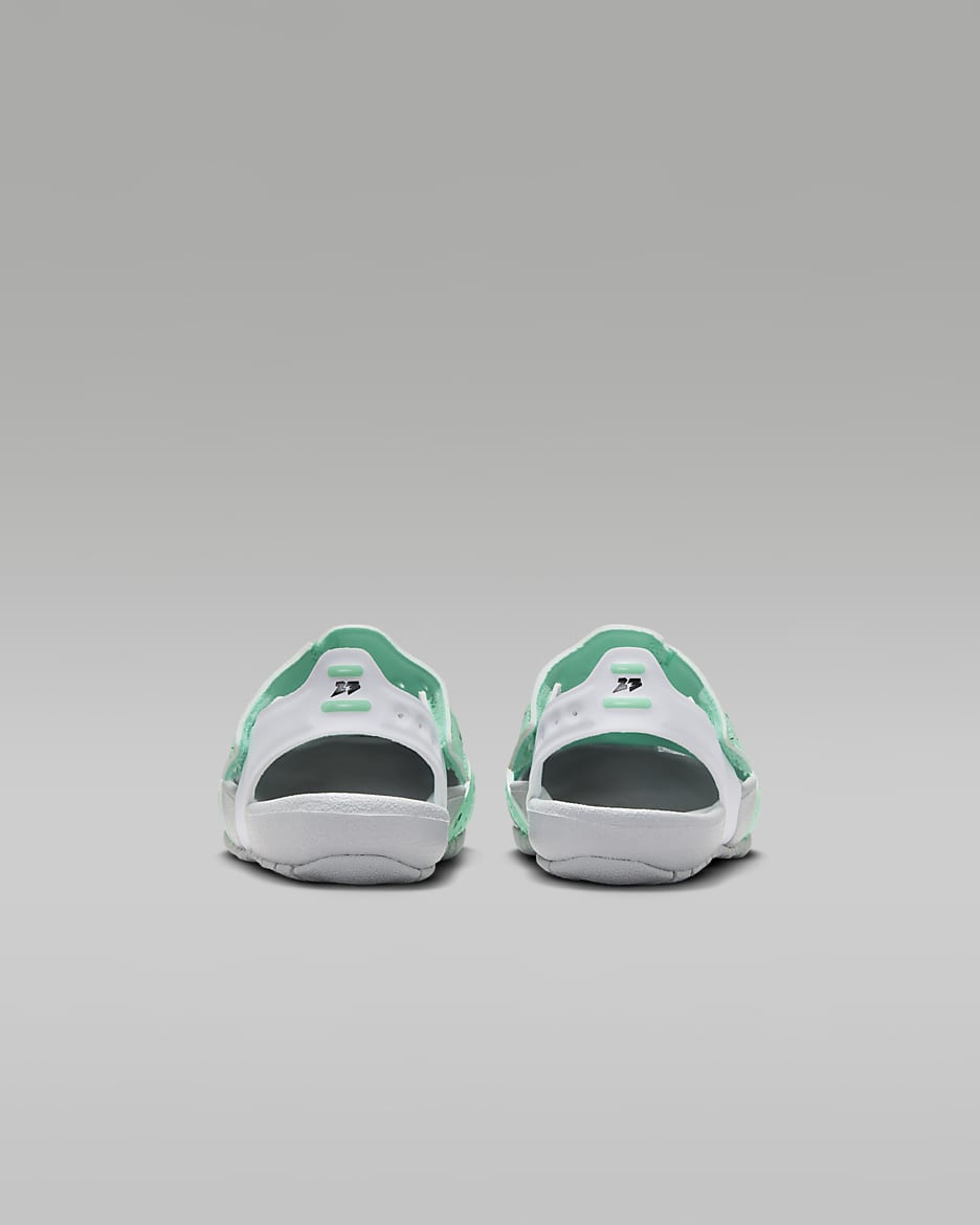 Jordan Flare Baby and Toddler Shoe - Green Glow/Wolf Grey/White/Black