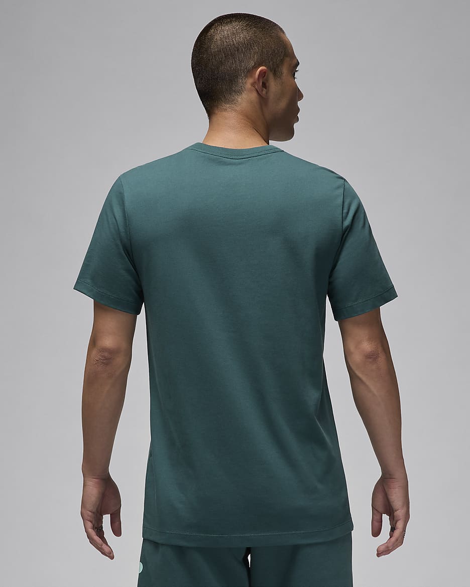 Tee-shirt Jordan Jumpman Flight pour Homme - Oxidized Green/Light Dew