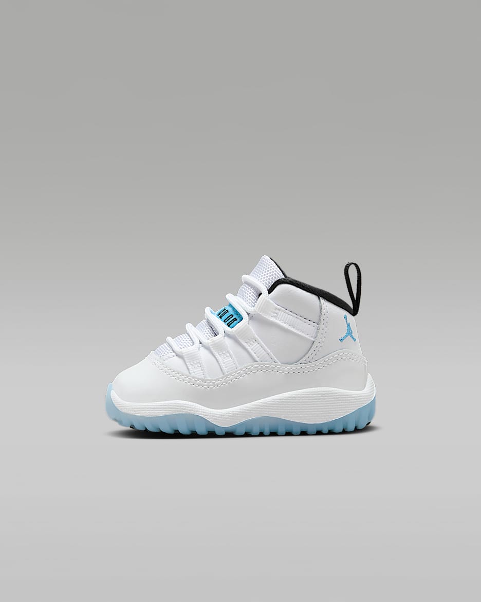 エア ジョーダン 11 レトロ "Legend Blue" ベビーシューズ - ホワイト/ブラック/レジェンドブルー