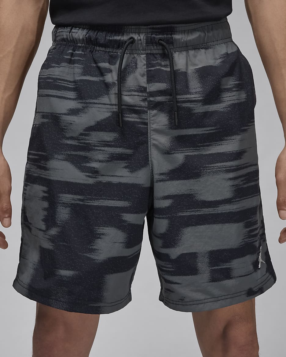 Jordan MVP Men's Printed Shorts - Iron Grey/Black/Sail