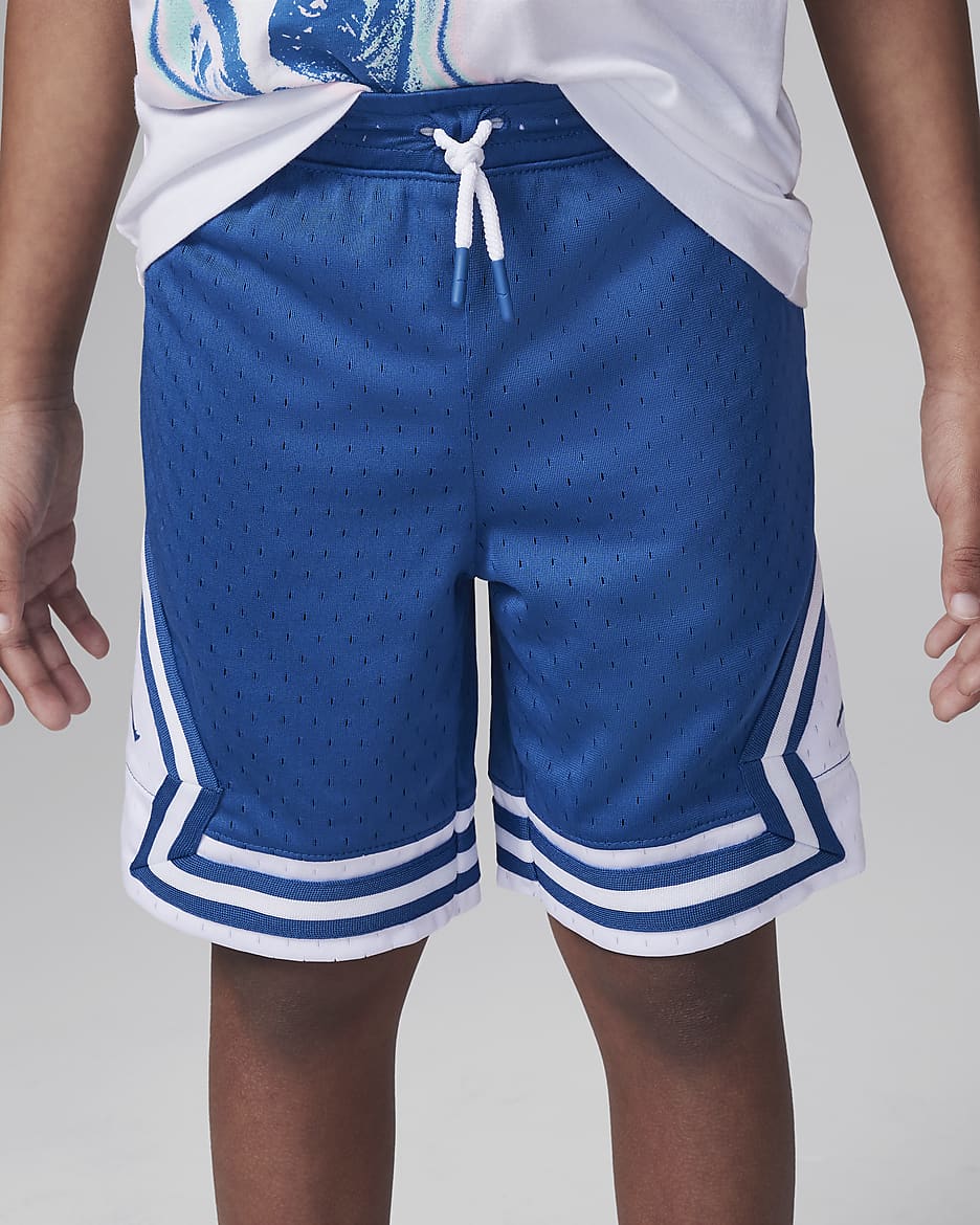 Jordan Dri-FIT Air Little Kids' Mesh Shorts - Industrial Blue