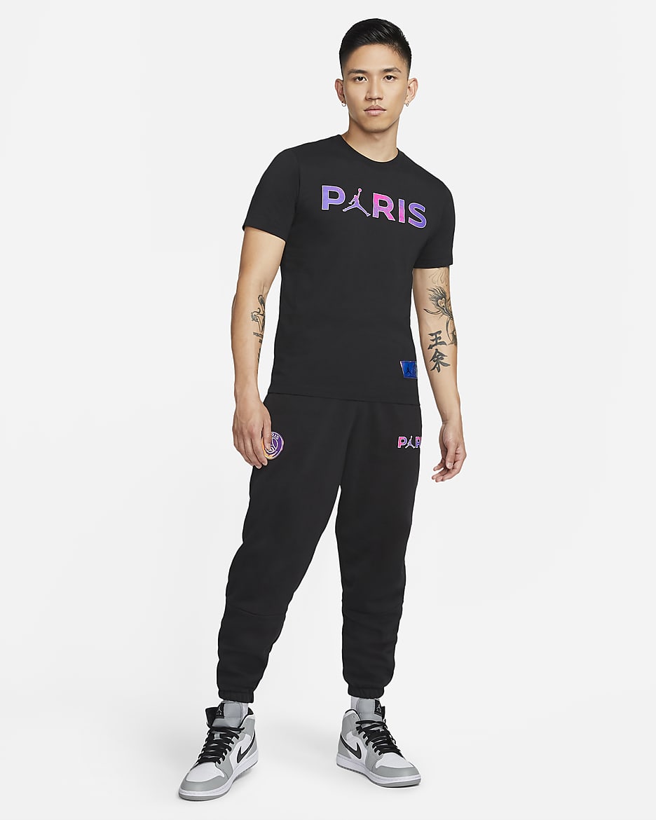 Paris Saint-Germain Men's T-Shirt - Black