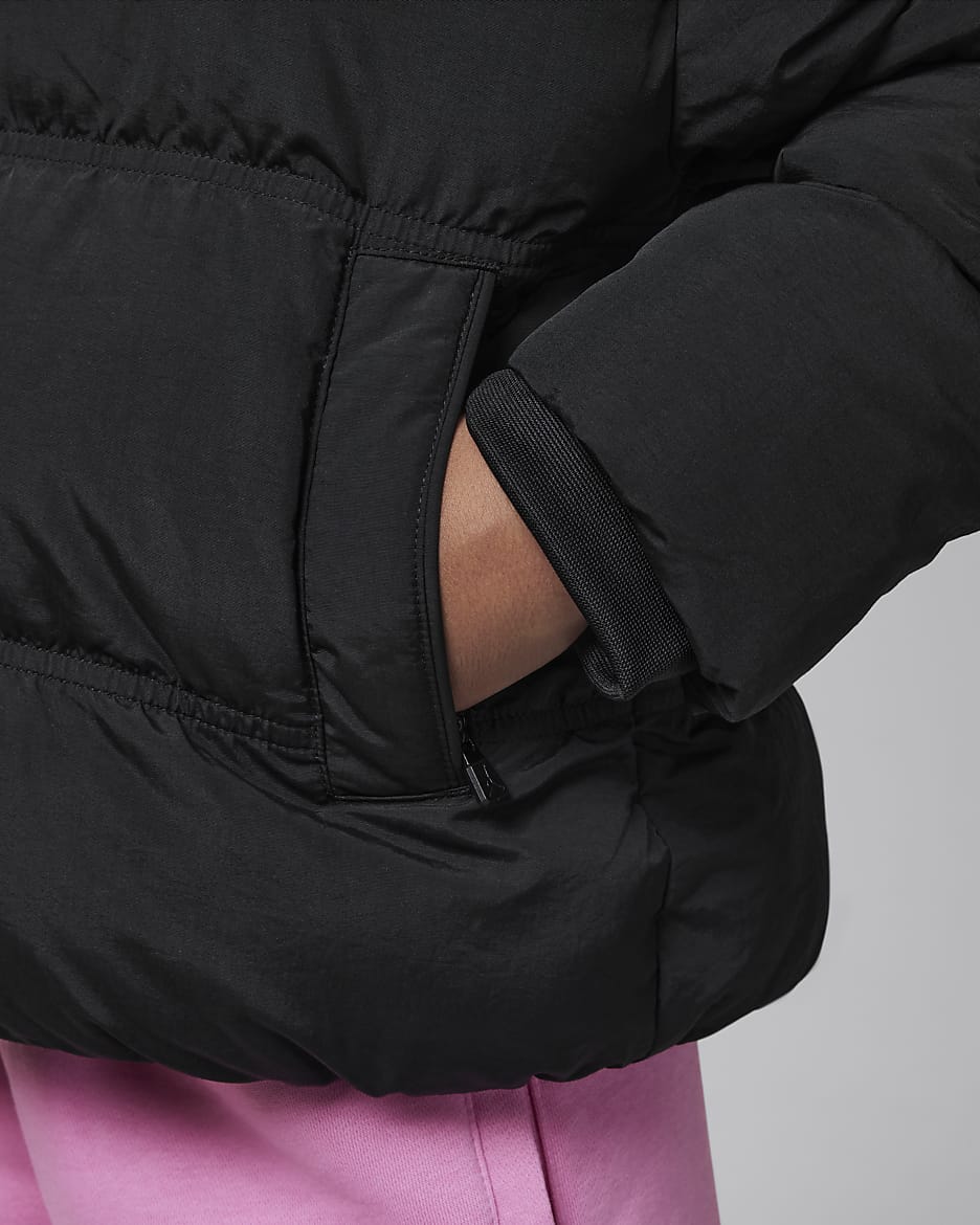 Jordan Big Kids' Heaviest Weight Puffer - Black