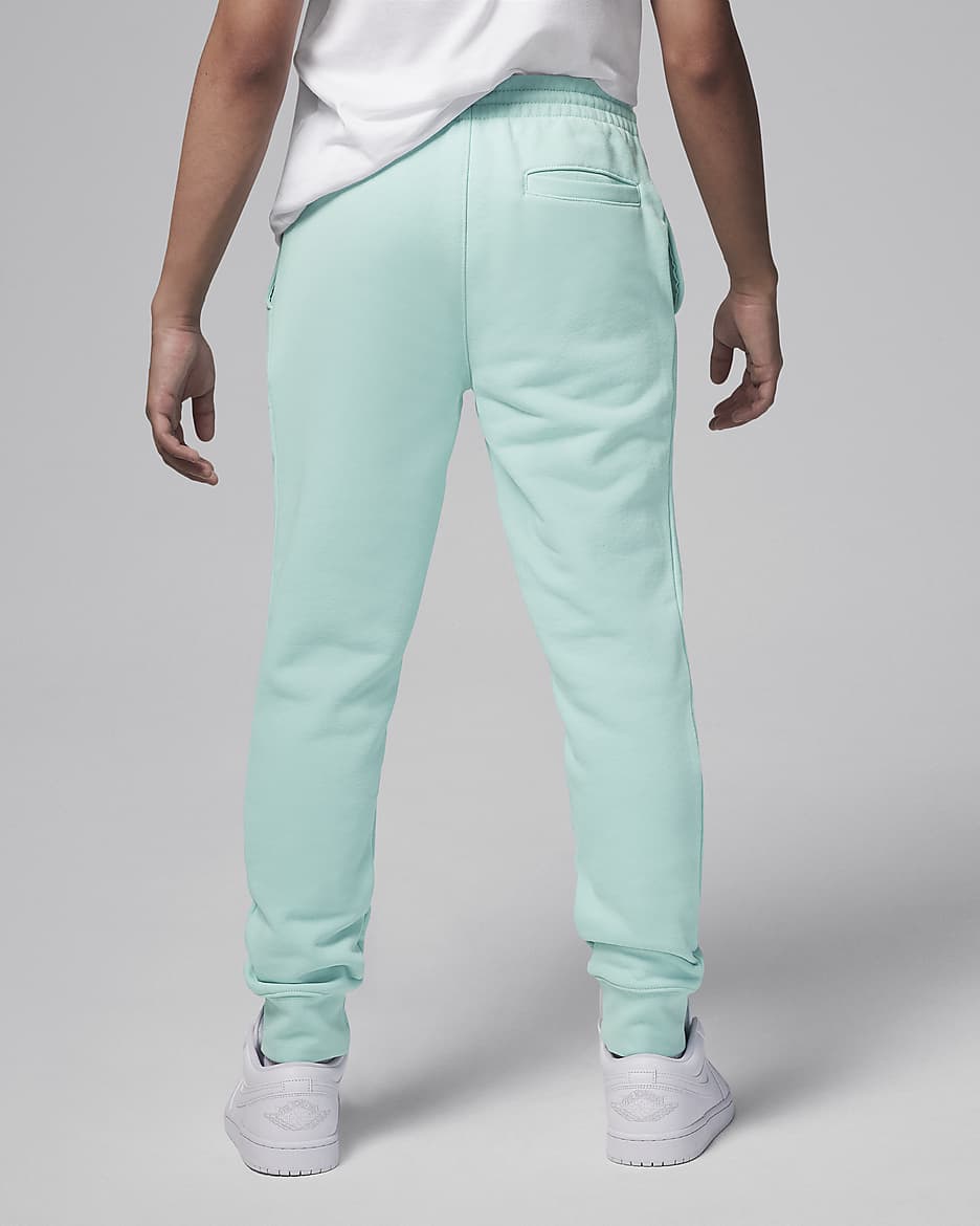 Jordan MJ Flight Big Kids' Fleece Pants - Light Dew