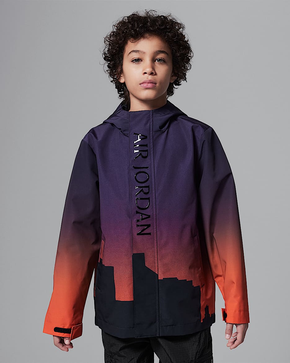 Air Jordan jack met skyline voor kids - Zwart