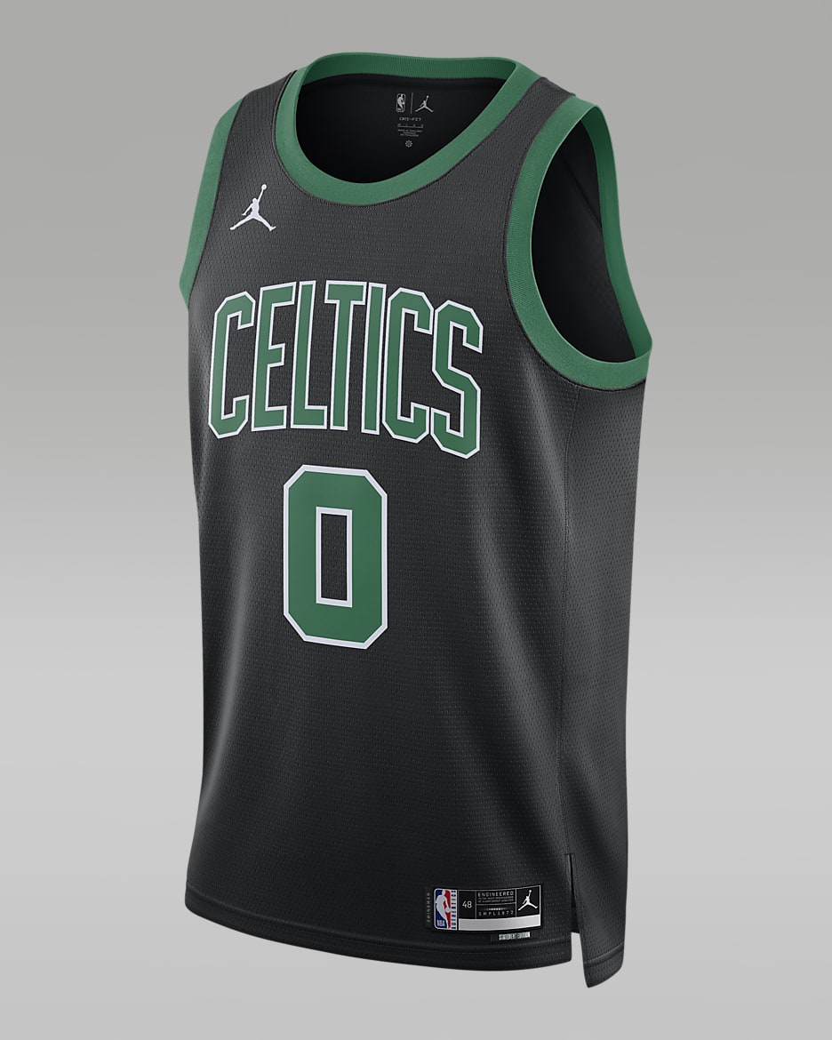 Boston Celtics Statement Edition Jordan Swingman Dri-FIT NBA-jersey voor heren - Zwart