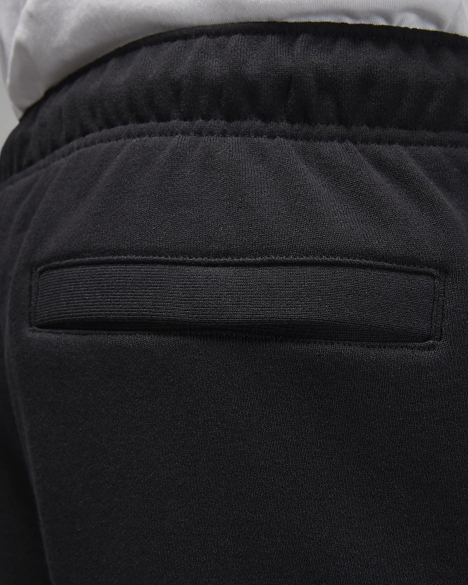 Jordan Flight Fleece Men's Shorts - Black/Black