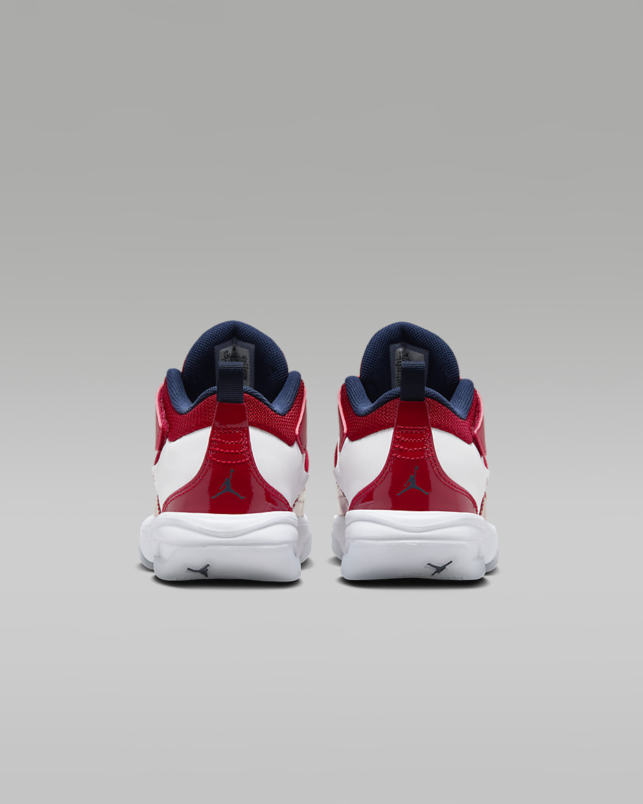 Chaussure Stay Loyal 3 pour enfant - Blanc/Midnight Navy/Varsity Red