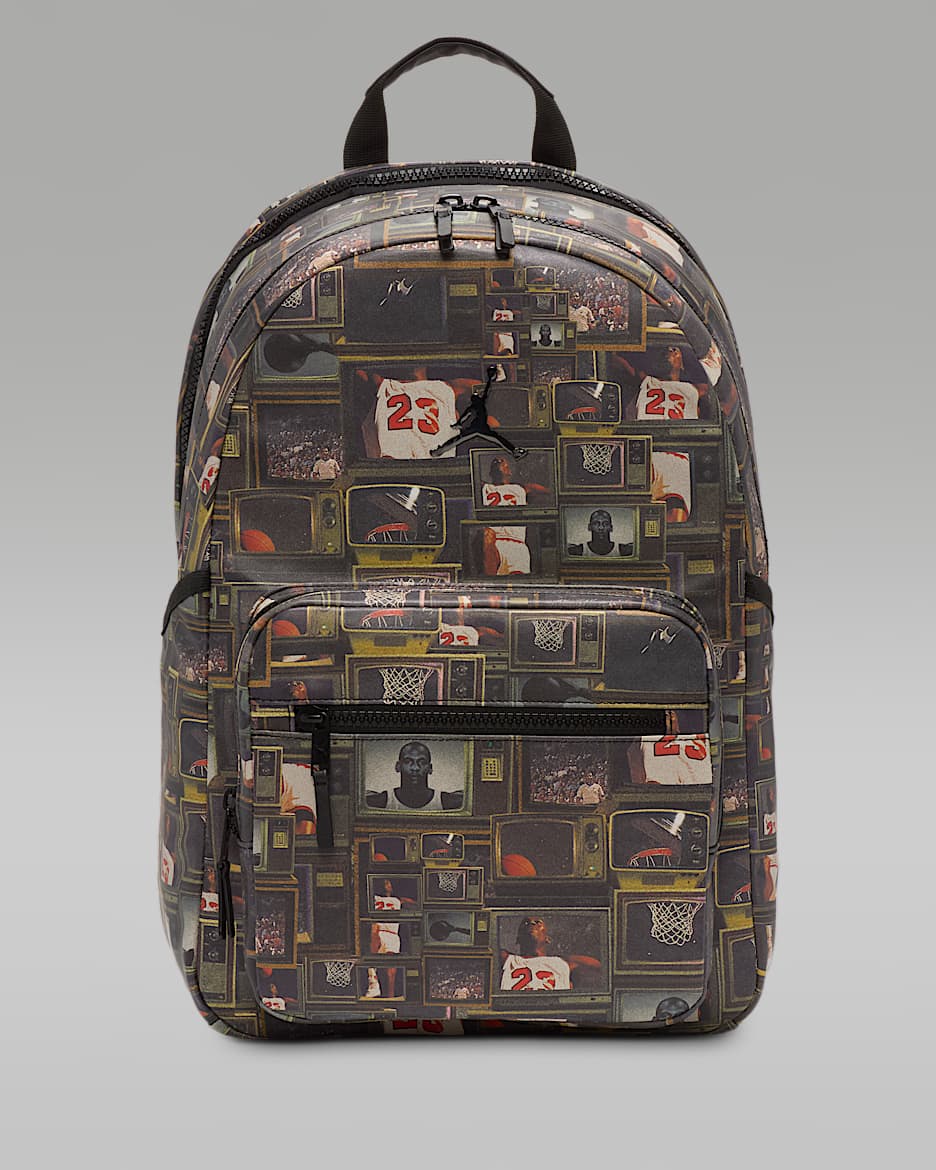 Mochila com grafismo Borough Jordan (20 L) - Preto