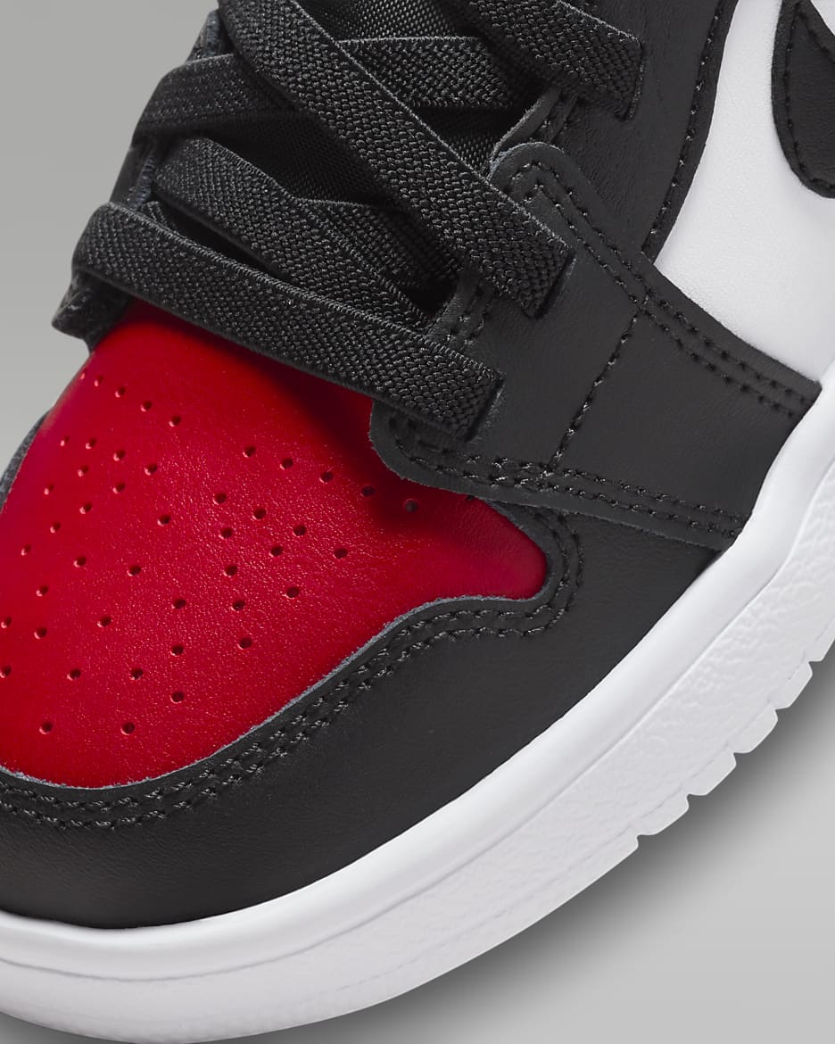 Chaussure Jordan 1 Low Alt pour enfant - Blanc/Varsity Red/Blanc/Noir