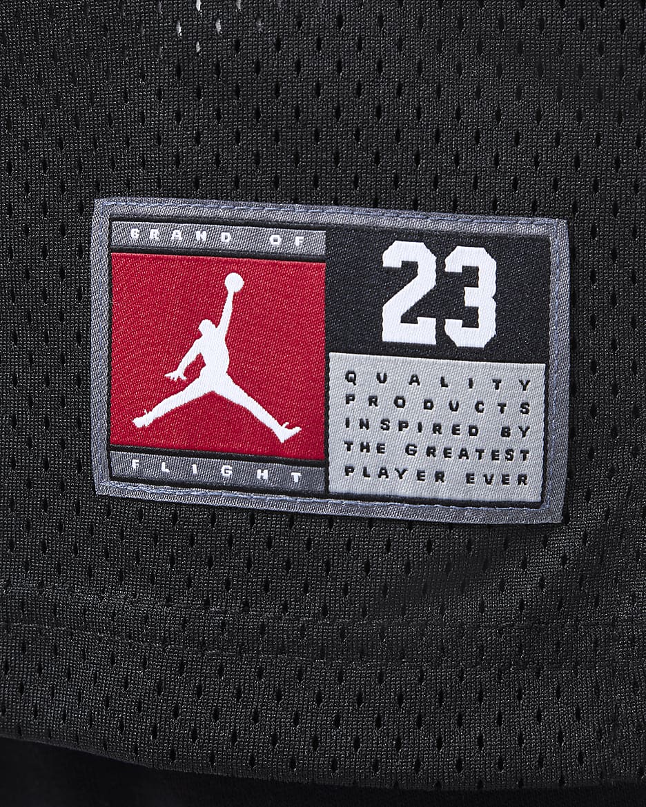 Jersey para niños talla pequeña Jordan 23 - Negro