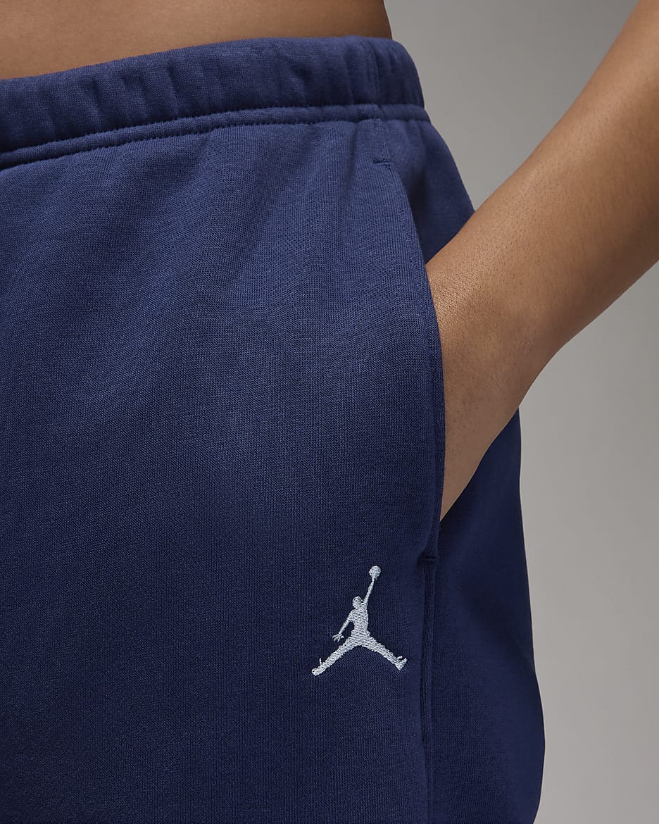 Jordan Brooklyn Fleece Damenhose - Midnight Navy