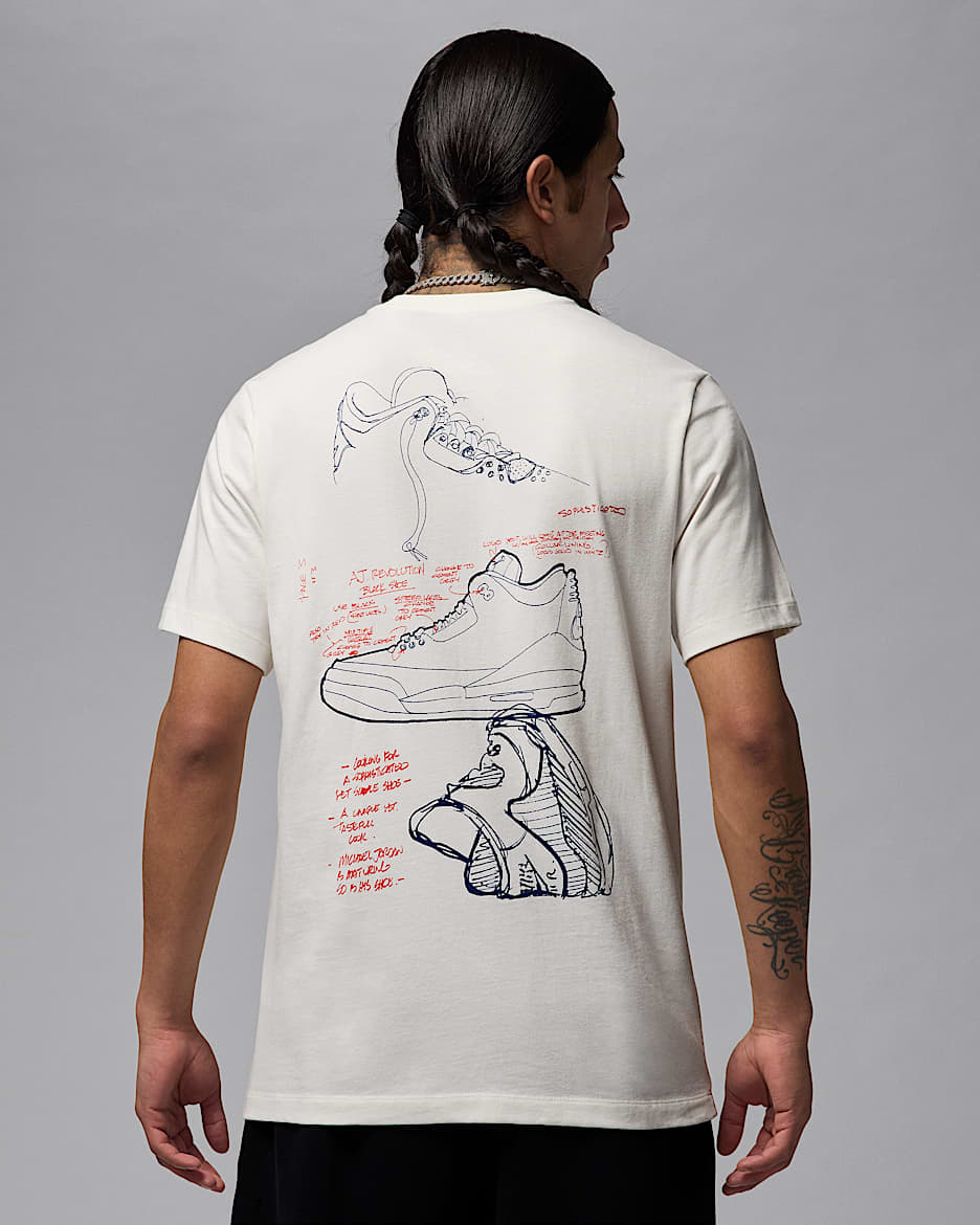 Playera para hombre Jordan Rare Air - Vela/Royal intenso/Royal intenso