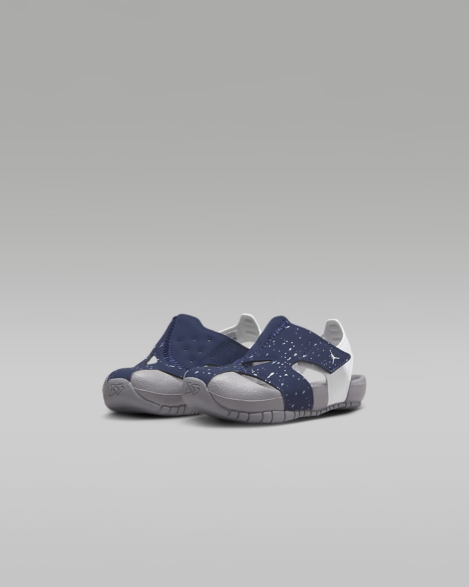 Παπούτσι Jordan Flare για βρέφη και νήπια - Midnight Navy/Λευκό/Cement Grey