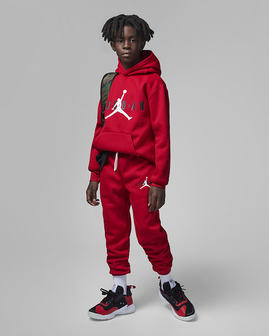 Pantalon en tissu Fleece Jordan pour ado - Gym Red