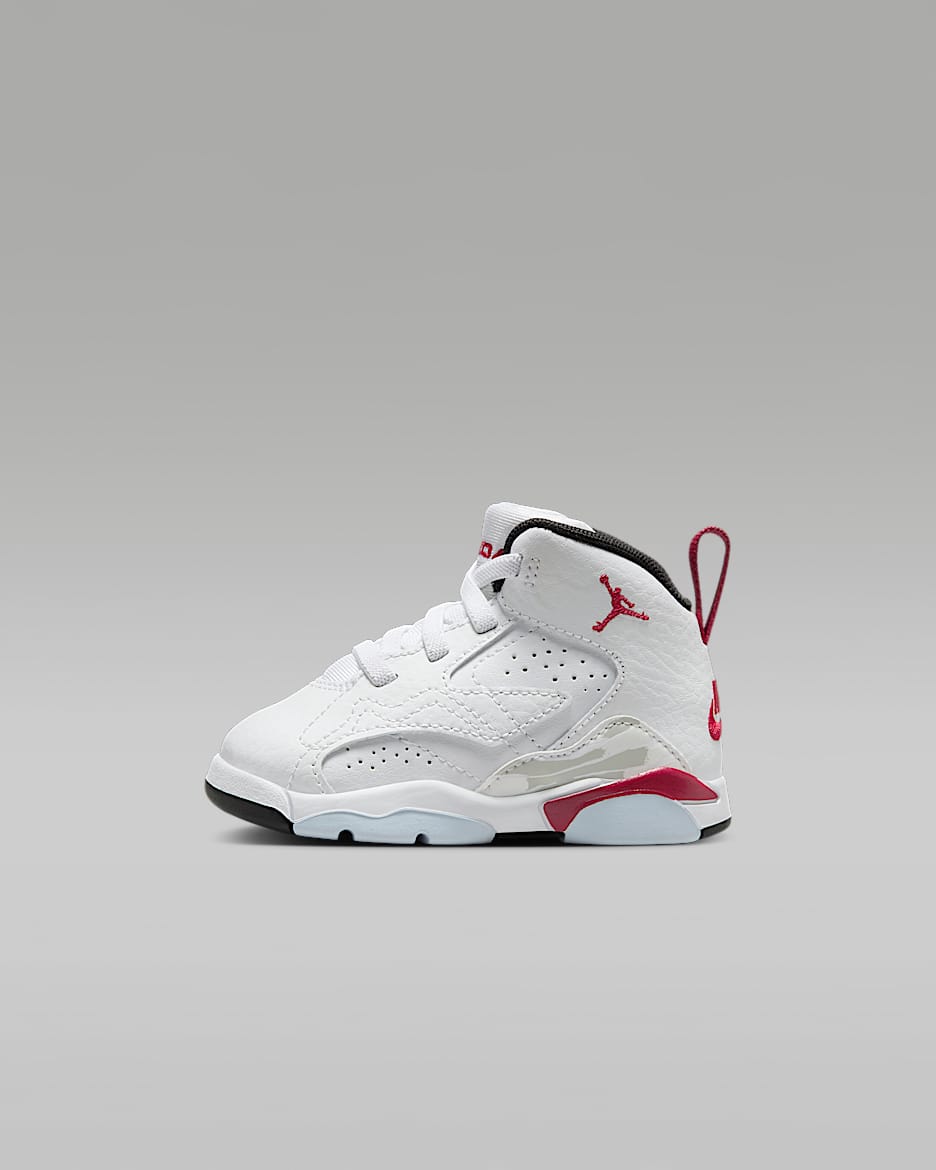 Jumpman MVP Schuh für Babys und Kleinkinder - Weiß/Schwarz/Summit White/Varsity Red