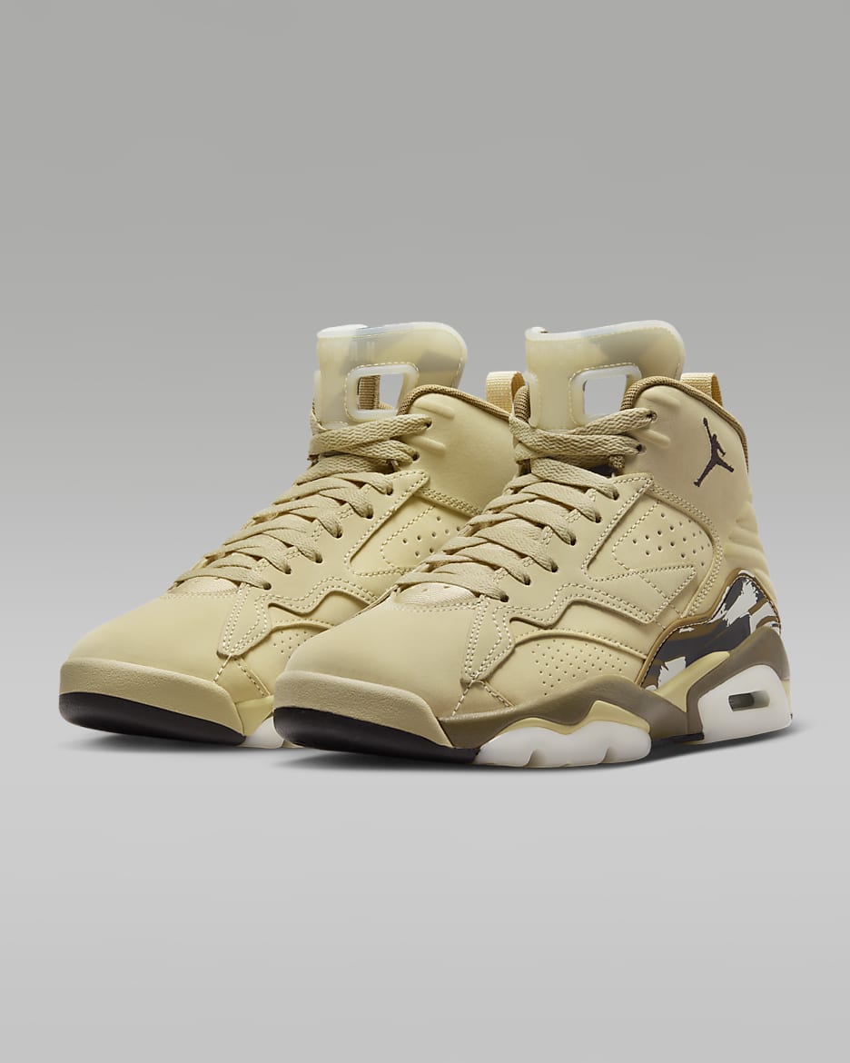 Jumpman MVP Women's Shoes - Team Gold/Brown Kelp/Sail/Shadow Brown