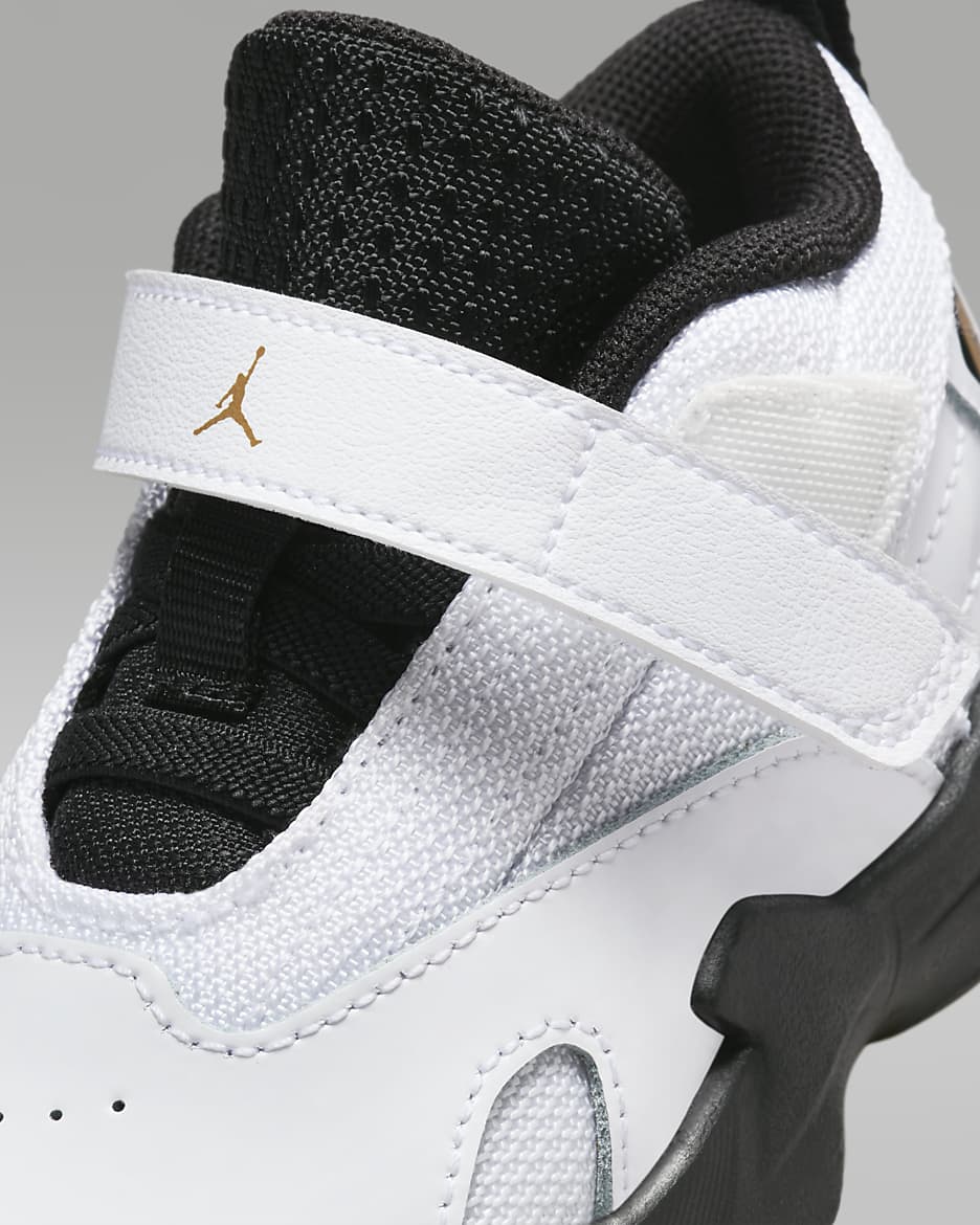 Jordan Max Aura 6 Baby/Toddler Shoes - White/Black/Metallic Gold