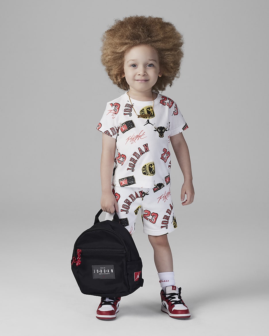 Jordan 23 Toddler 2-Piece Shorts Set - Sail