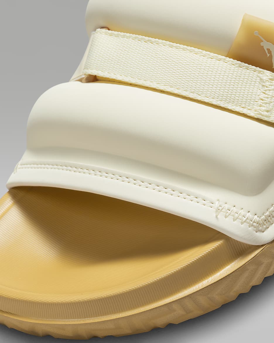 Jordan Super Play Men's Slides - Coconut Milk/Elemental Gold/Coconut Milk