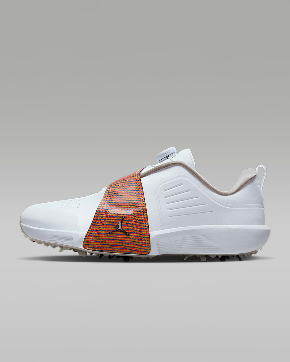 Jordan Air Rev Golf Shoes - White/Black/Infrared 23