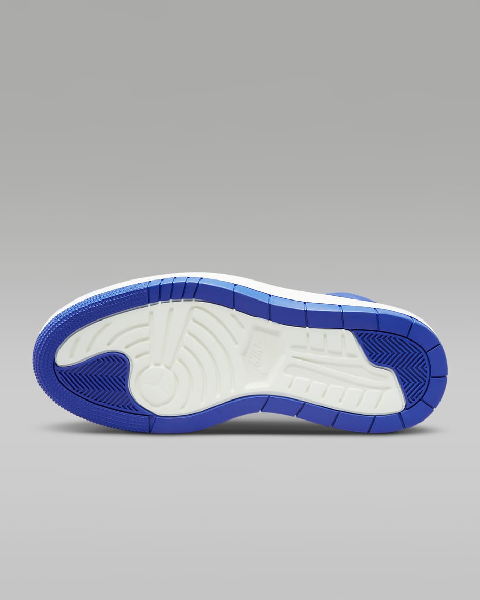 Air Jordan 1 Elevate High Women's Shoes - Dark Ash/Sail/Hyper Royal