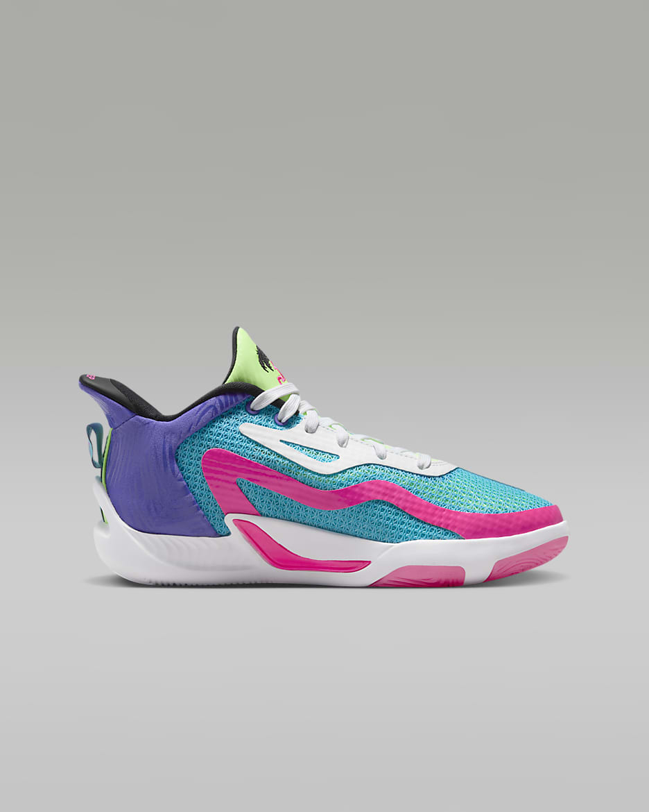 Tatum 1 Big Kids' Basketball Shoes - Lagoon Pulse/Psychic Purple/White/Pink Blast