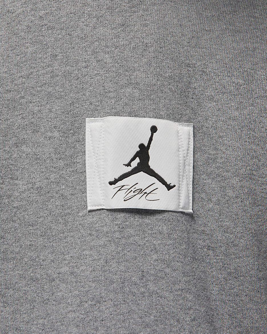 Sweat à col ras-du-cou en tissu Fleece Jordan Essentials pour homme - Carbon Heather