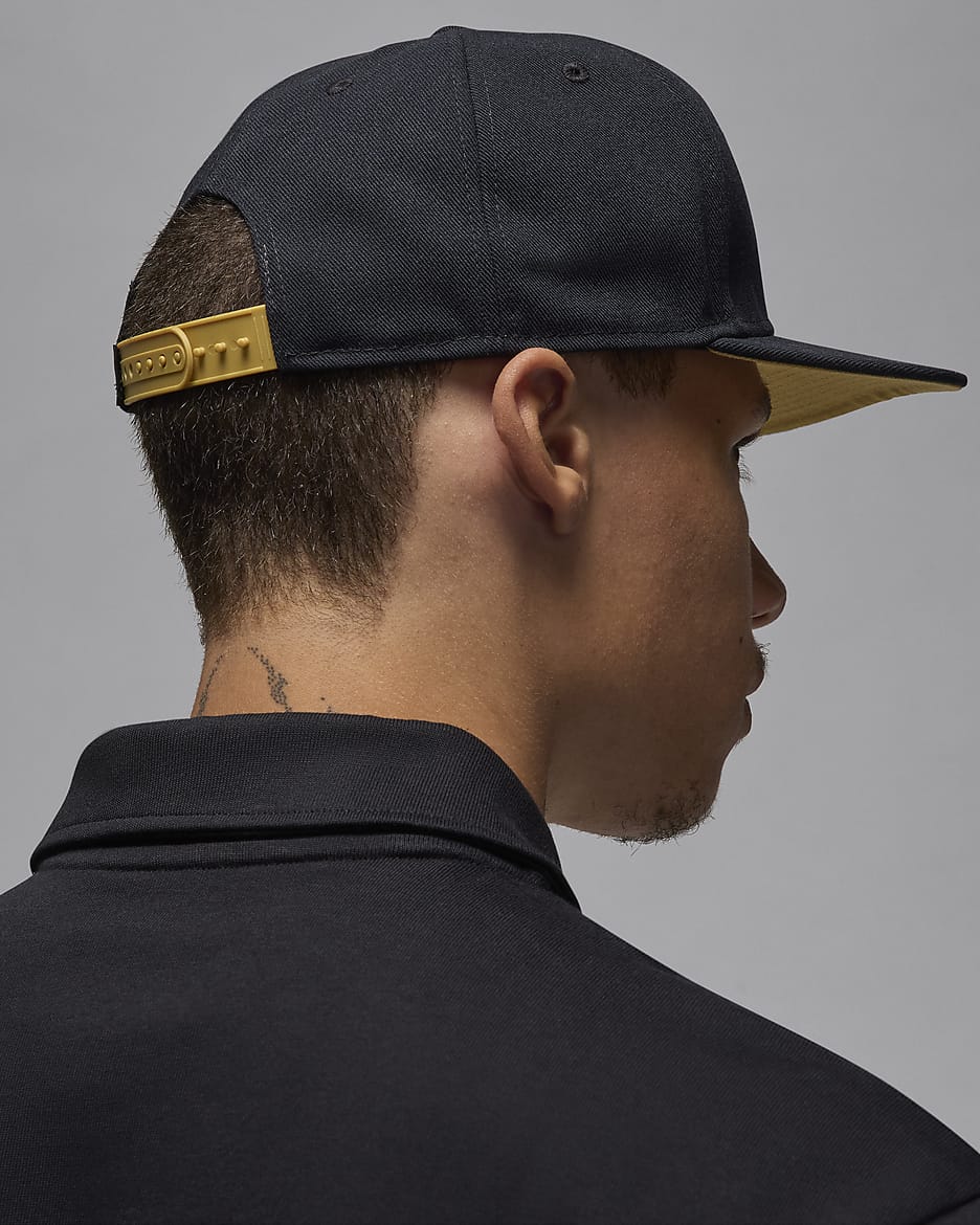 Jordan Jumpman Pro Adjustable Cap - Black/Club Gold