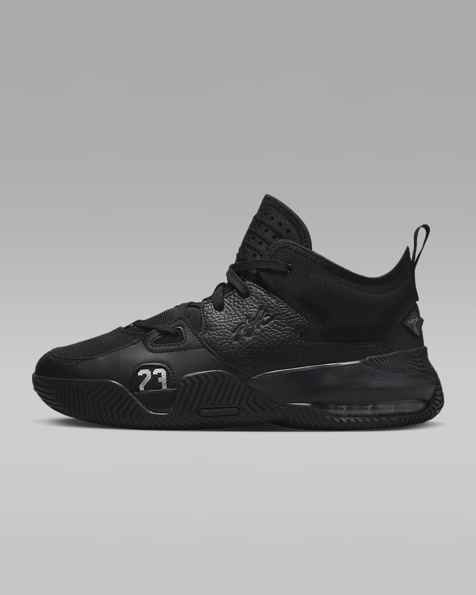 Jordan Stay Loyal 2 Men's Shoes - Black/Metallic Silver
