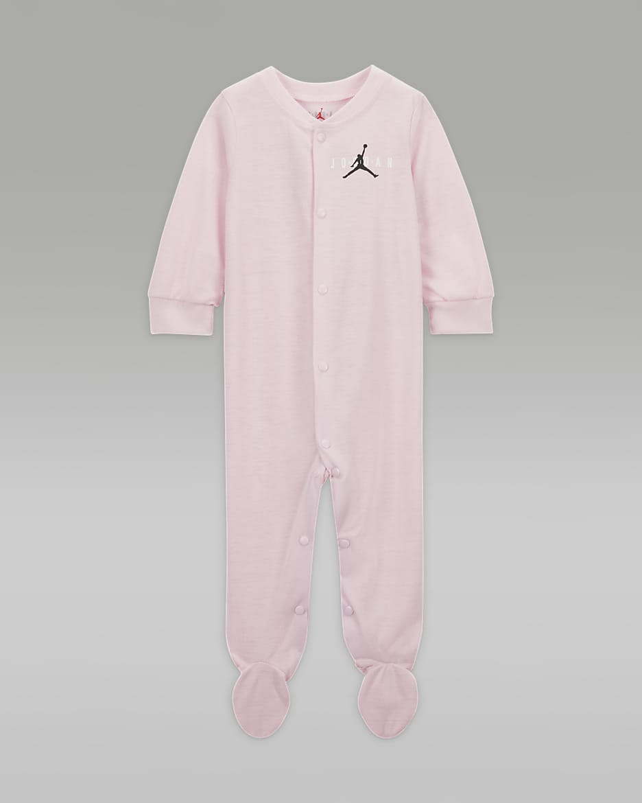 Macacão Jordan Sustainable Coverall para bebé (3–6 meses) - Rosa Foam