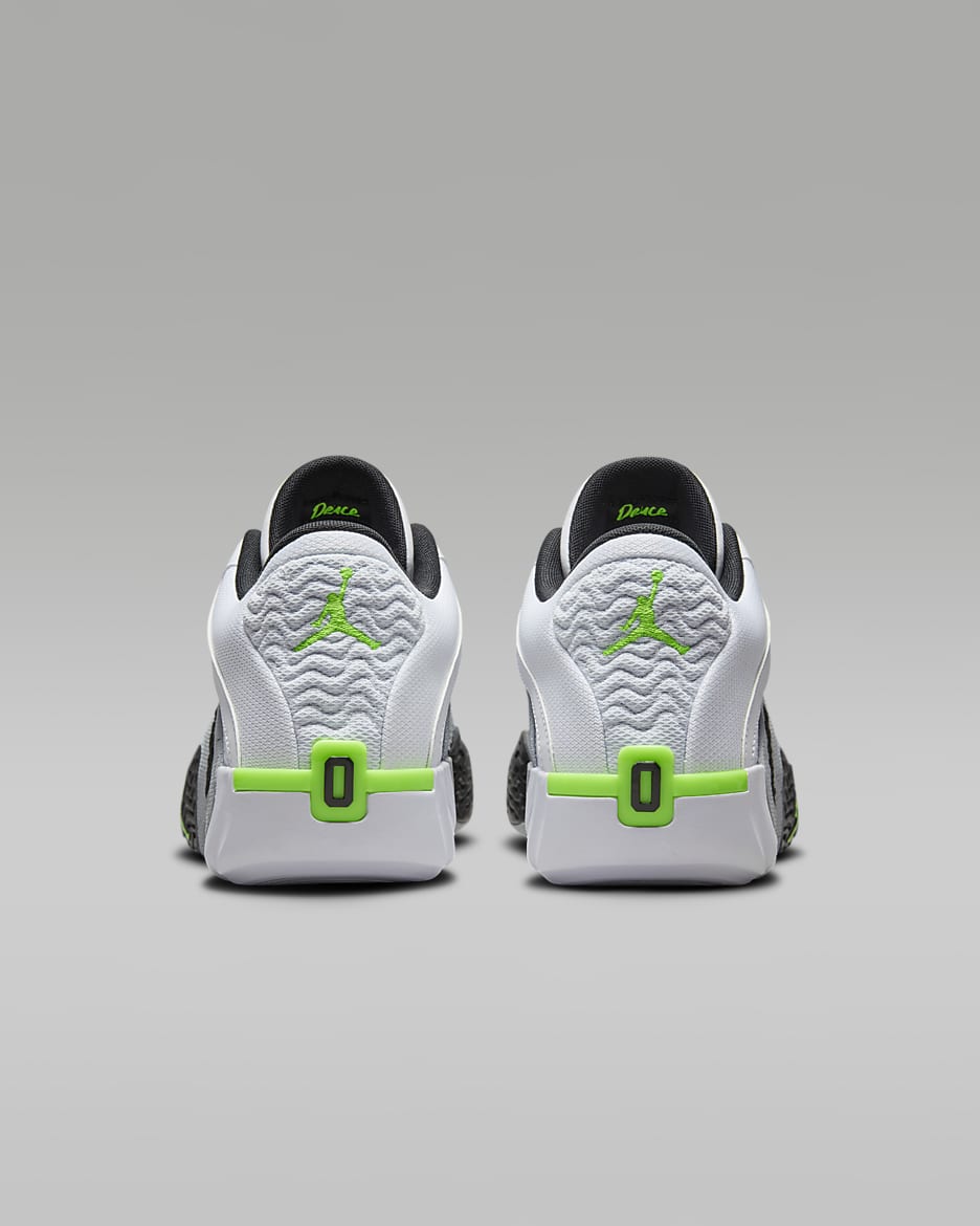 Tatum 2 "Legacy" PF Basketball Shoes - White/Black/Wolf Grey/Electric Green