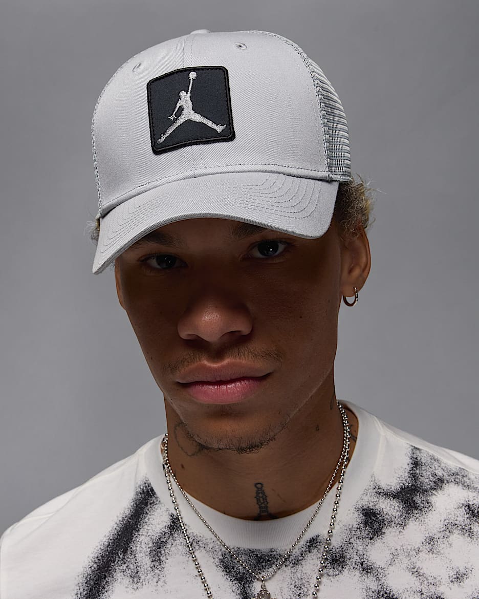 Jordan Rise Structured Hat - Light Smoke Grey/Light Smoke Grey