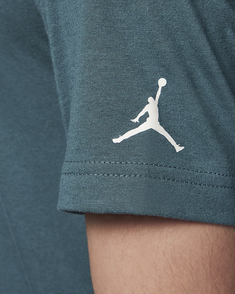 Air Jordan Big Kids' Dots Graphic T-Shirt - Oxidized Green