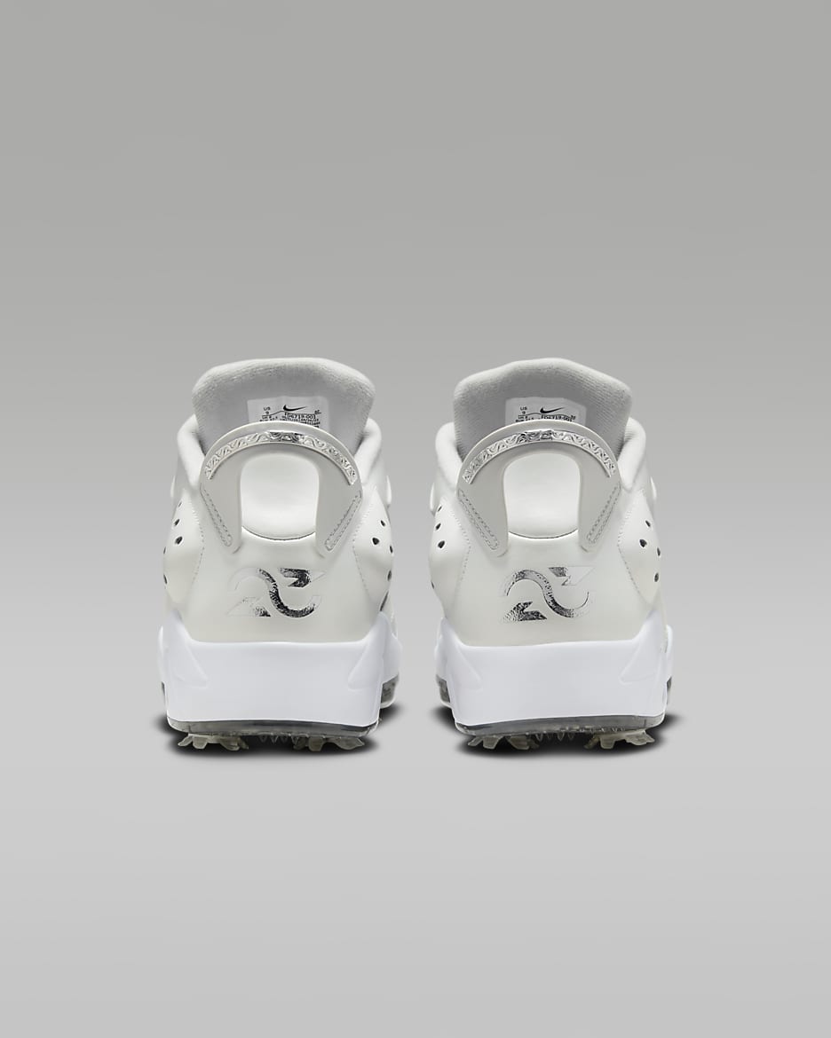 Calzado de golf para hombre Jordan Retro 6 NRG - Polvo fotón/Blanco/Plata metalizado