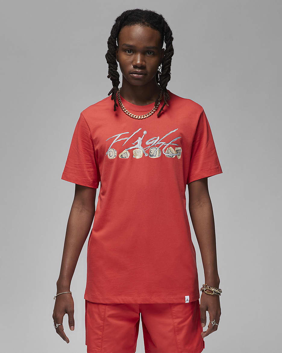 Jordan Flight Essentials Men's T-Shirt - Lobster